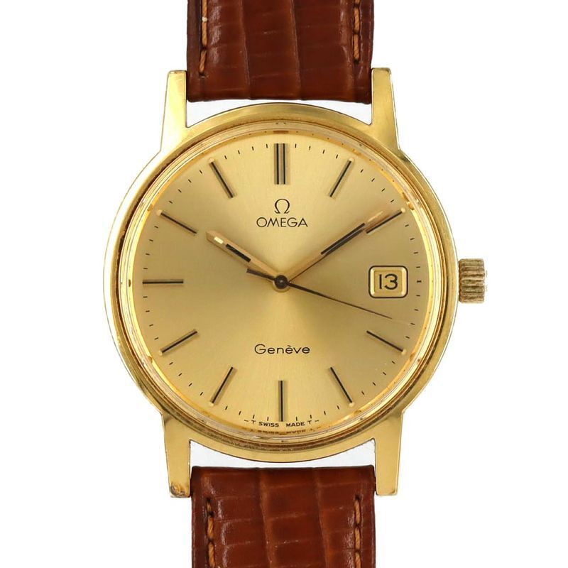 Omega Geneve Date Gp HandWound